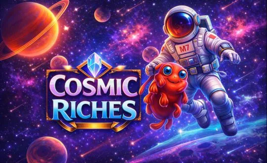 Cosmic Riches slot artwork